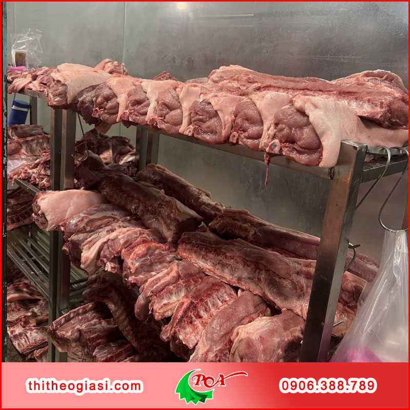 Cung Cấp Thịt Heo Mảnh Tươi, Chất Lượng Cho Siêu Thị