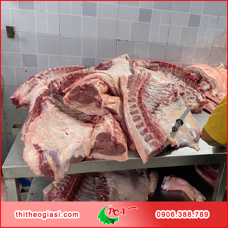 Cung Cấp Thịt Heo Mảnh Tươi Ngon Cho Khu Công Nghiệp Tại Quận 12