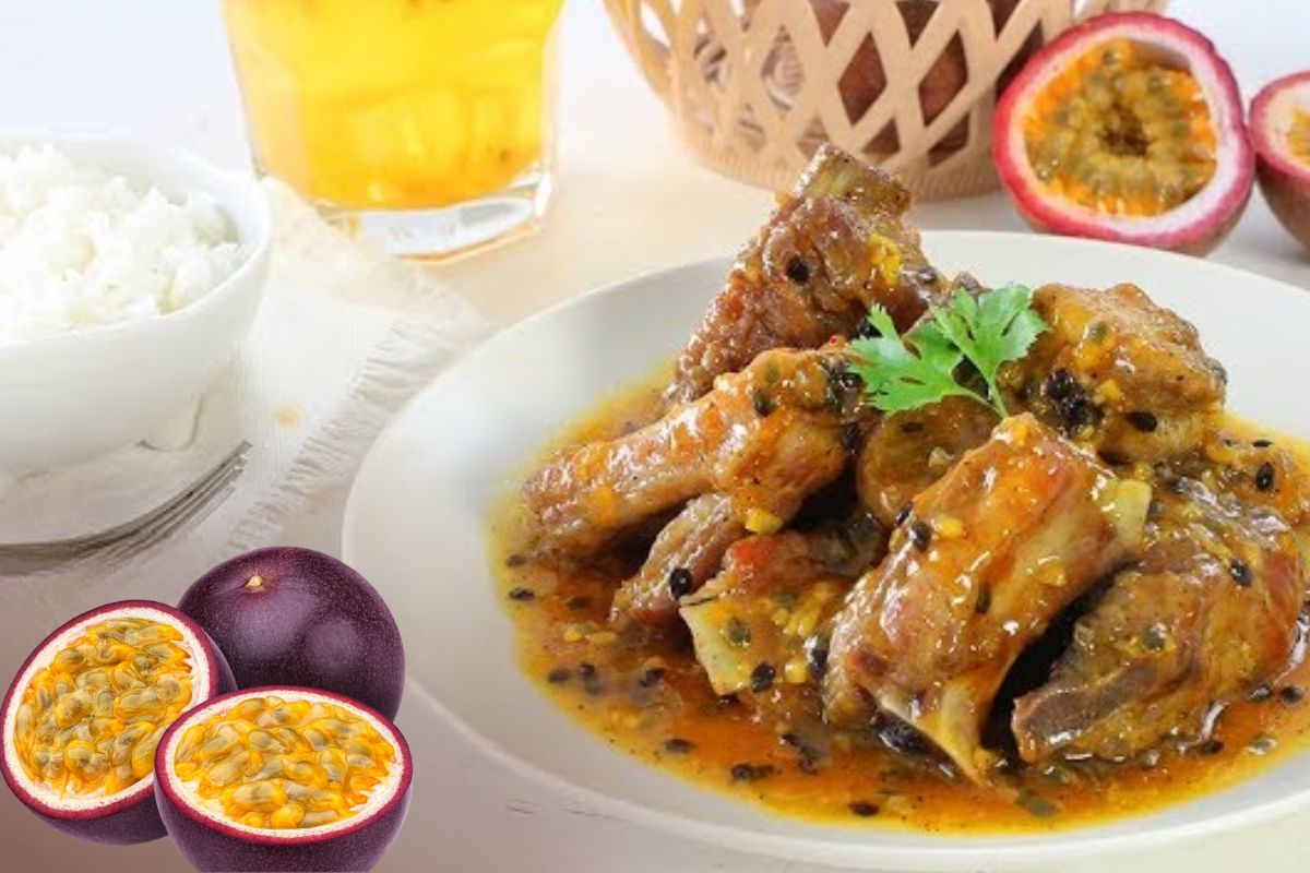 Lạ miệng với món thịt ba rọi chiên sốt chanh dây hấp dẫn không thể bỏ qua