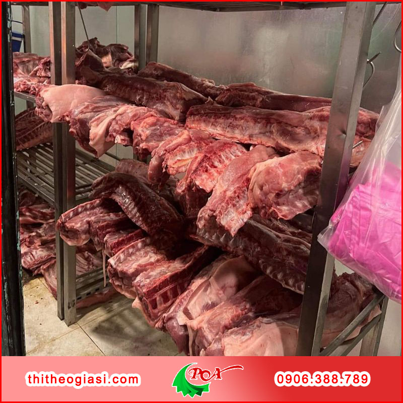 Nguồn Cung Cấp Thịt Heo Mảnh Tươi Chất Lượng Cho Bếp Ăn Quân Đội