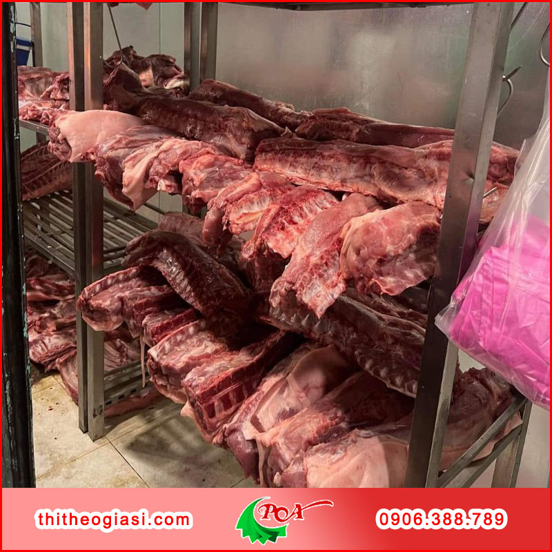 Nguồn Heo Mảnh Tươi Cho Quán Cơm Bình Dân - Tươi Ngon, Đều Hàng Mỗi Ngày