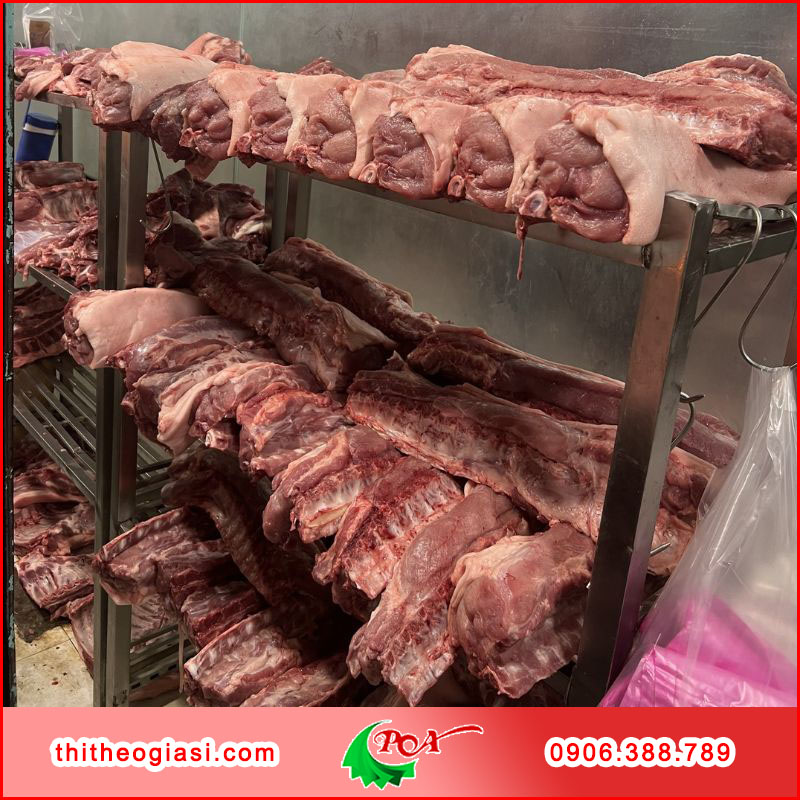Nhu cầu sử dụng thịt heo mảnh tại Quận 12 hiện nay