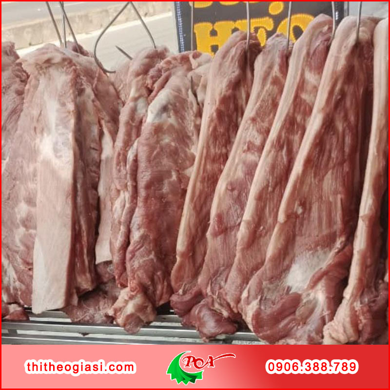 Nhu cầu sử dụng thịt heo mảnh tươi tại khu vực Củ Chi