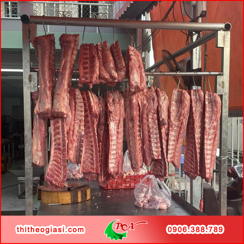 Nhu cầu thịt heo mảnh trong các quán nhậu bình dân hiện nay