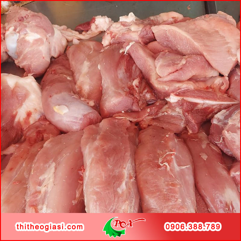 Phước An - Đơn vị cung cấp thịt heo tươi sạch cho cơ sở làm bánh Tết