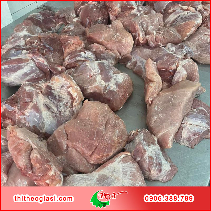 Tiêu chí chọn thịt heo tươi ngon làm nhân bánh chưng, bánh tét