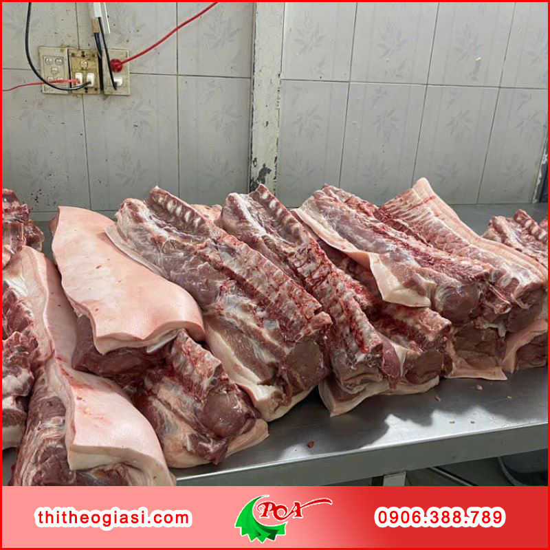 Tiêu chí lựa chọn nguồn cung cấp thịt heo mảnh chất lượng