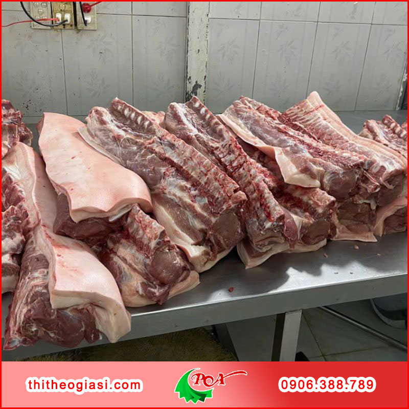 Tiêu chí lựa chọn nguồn cung cấp thịt heo mảnh tươi chất lượng