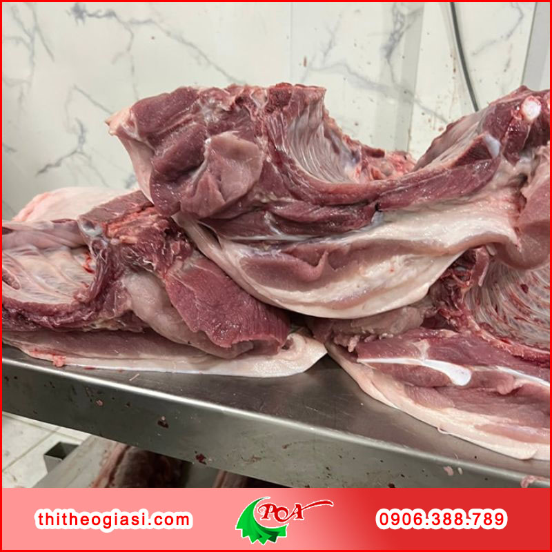 Tiêu chuẩn lựa chọn nguồn thịt heo mảnh chất lượng cho siêu thị